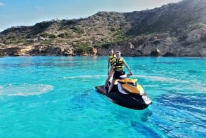 Palma de Mallorca: jetski-tour Los Deltas