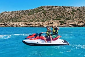 Palma de Mallorca: jetski-tour Los Deltas