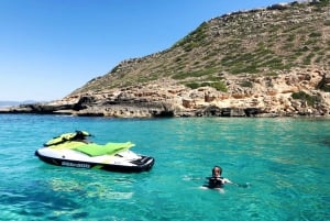 Palma de Mallorca: wycieczka skuterem wodnym po Los Deltas