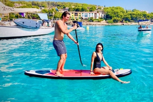 Palma de Maiorca: passeio de barco privado com snorkel e paddle