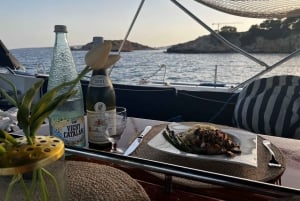 Palma de Mallorca: Cena en velero y noche de cine