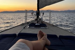 Palma de Mallorca: Abendessen auf dem Segelboot und Filmabend