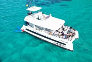 パルマ：スナック、ドリンク、SUP、シュノーケリング付きのデラックスカタマラン