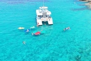 パルマ：スナック、ドリンク、SUP、シュノーケリング付きのデラックスカタマラン