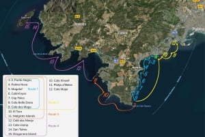 Palma Mallorca: Private Boat Trip with Water Toys