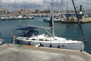 Sailing boat Tour visit calas, marine reserve, small grou