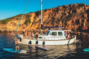 Palma: Private Motor Sailing Cruise on delux Mallorcan Llaut