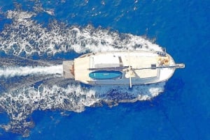 Palma: Private Motor Sailing Cruise on delux Mallorcan Llaut