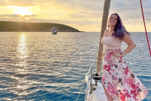 Palma: escursione privata di mezza giornata in barca a vela con tapas e bevande