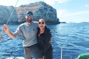 Palma: escursione privata di mezza giornata in barca a vela con tapas e bevande