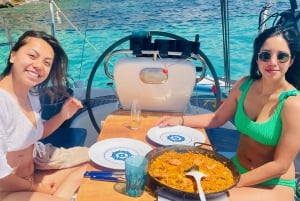 Palma: Excursão privada de barco à vela com paella opcional