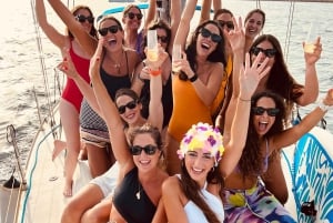 Palma: Privat seilbåtutflukt med valgfri Paella