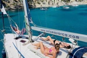 Palma: Privat seilbåtutflukt med valgfri Paella