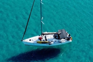 Palma: Privat seilbåtutflukt med valgfri Paella