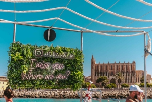 パルマ：プンタ ネグラとセス イリェテスのボート ツアーとライブ音楽