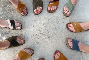 Palma, Santa Catalina: Laboratorio di fabbricazione di sandali