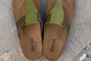 Palma, Santa Catalina: Laboratorio di fabbricazione di sandali