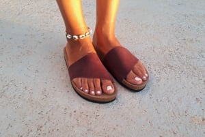 Palma, Santa Catalina: Laboratorio di fabbricazione di sandali