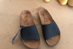 Palma, Santa Catalina: Laboratorio di fabbricazione di sandali