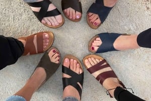 Palma, Santa Catalina: Laboratorio di fabbricazione di sandali