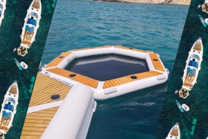 Port Calanova: Private Yacht Trip with E-Foil Surfboards