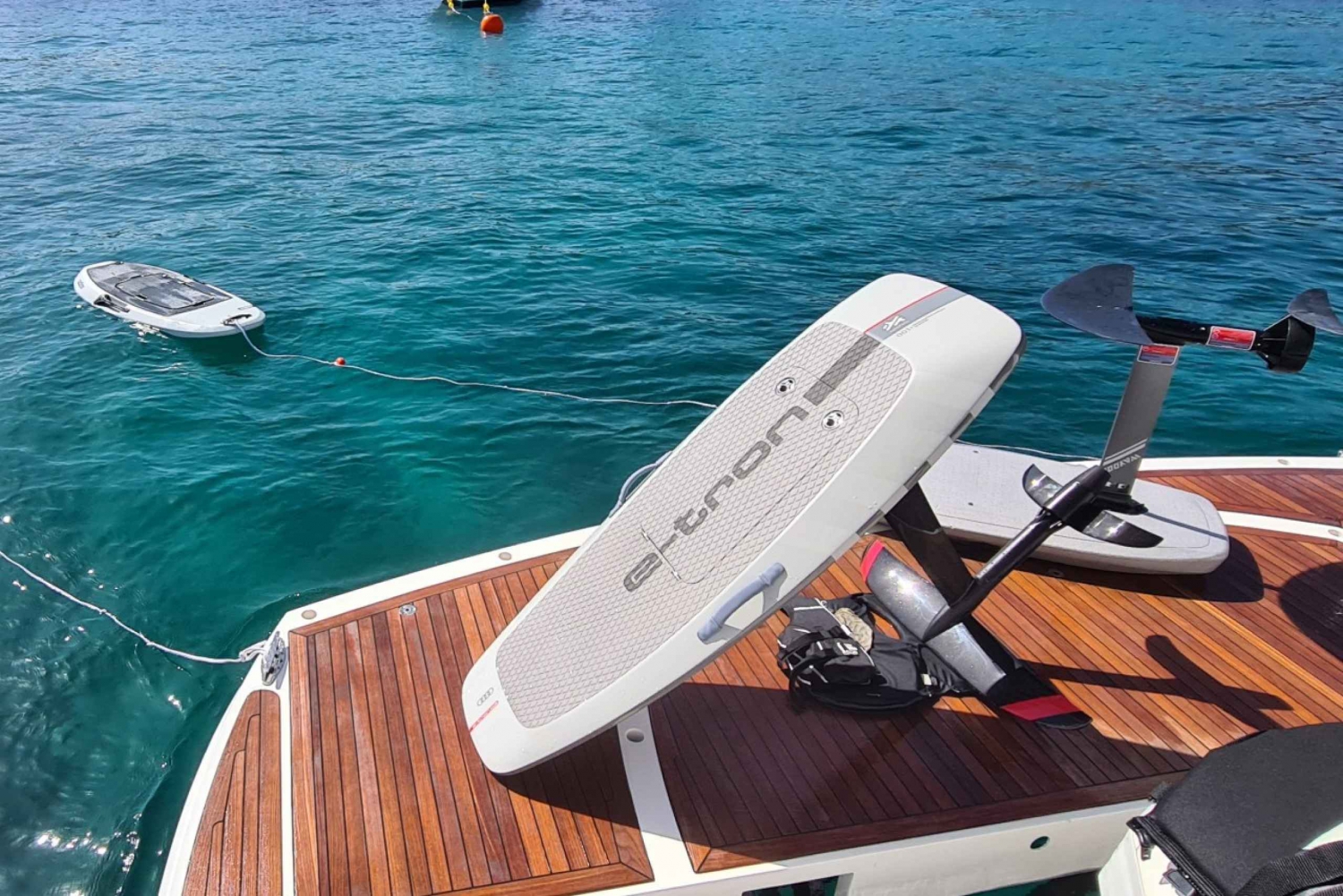 Palma: Yacht Sea Toy Adventure with E-Foil Board & Seabob