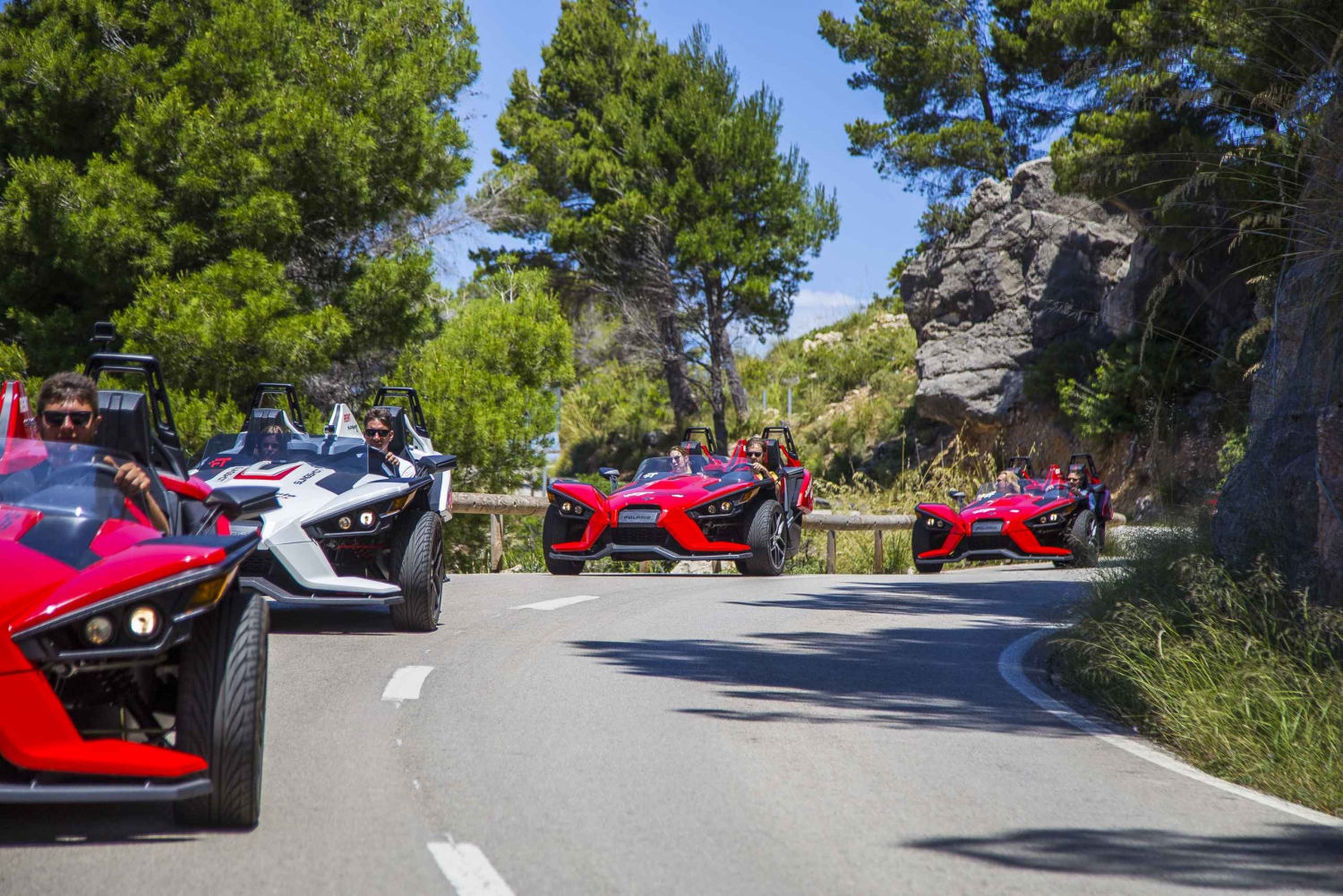 Mallorca: Formula Car Tour to Sa Foradada