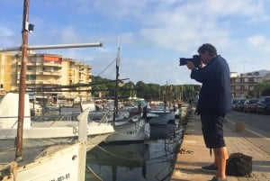 Photo workshop in the port of Porto Cristo
