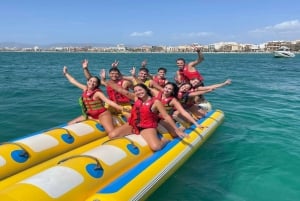 Playa de Palma: Tur i bananbåd