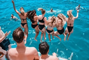 Playa de Palma: Festa in barca con DJ, buffet e intrattenimento