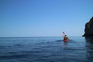 Pollença : Kayak et coasteering Saut de falaise