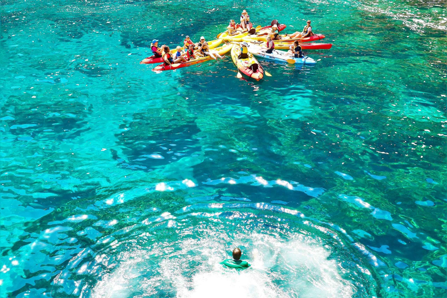 Pollença: Kayak Discovery – Snorkeling and Caves