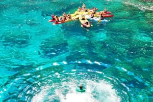 Pollença: Kajakkimelonta – snorklausta ja luolia