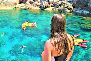 Pollença: Kayak Discovery – Snorkeling and Caves