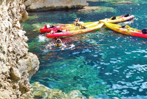 Pollença: Kayak Discovery – Snorkeling and Caves
