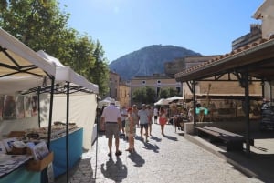 Pollensas marknad och Lluc-klostret
