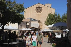 Pollensa-markedet og Lluc-klosteret