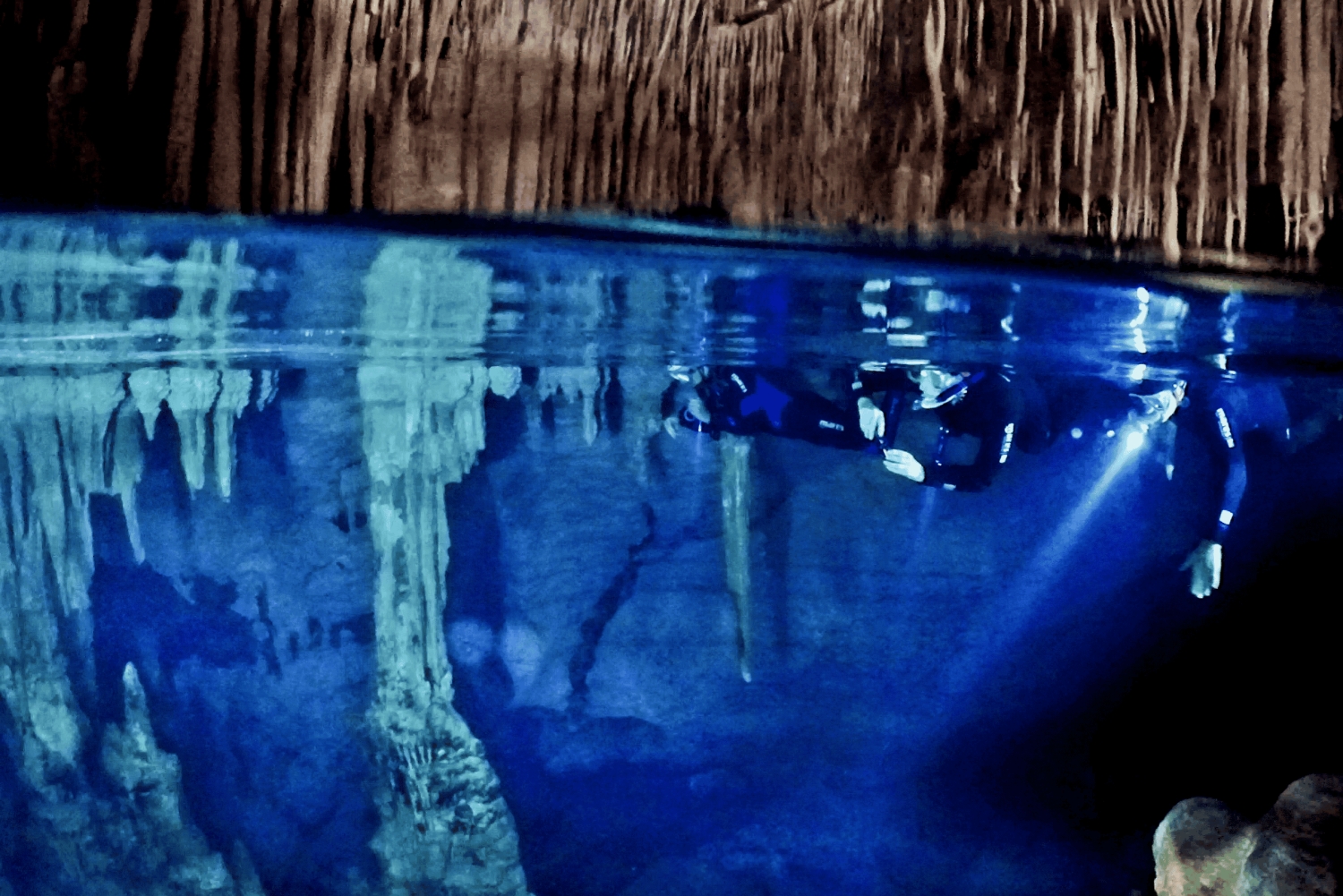 Portocolom: Snorkeltur i havhulen 'Pirathulen' på Mallorca