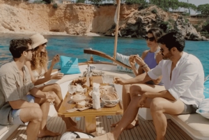 Puerto Portals: 100 % sähköinen mallorcalainen venekierros ammattitaitoisen kapteenin kanssa