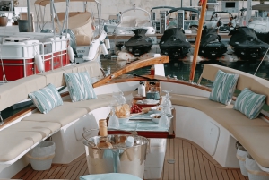 Puerto Portals: 100 % sähköinen mallorcalainen venekierros ammattitaitoisen kapteenin kanssa