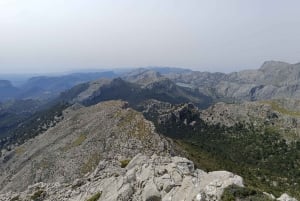 Puig Massanella , den højeste tilgængelige top på Mallorca