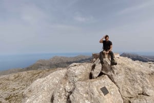 Puig Massanella , der höchste zugängliche Gipfel auf Mallorca