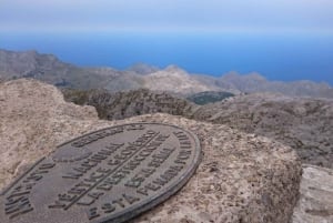Puig Massanella , den højeste tilgængelige top på Mallorca