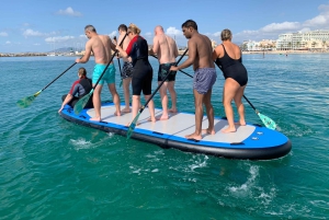 Miete ein Giant Stand Up Paddle XXL für Gruppen
