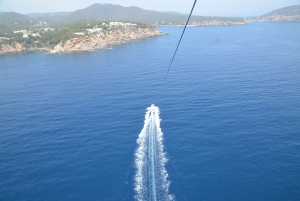 Santa Eulària des Riu: Parasailing Boat Cruise with Drinks