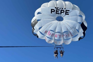 Santa Eulària des Riu: Parasailing Boat Cruise with Drinks