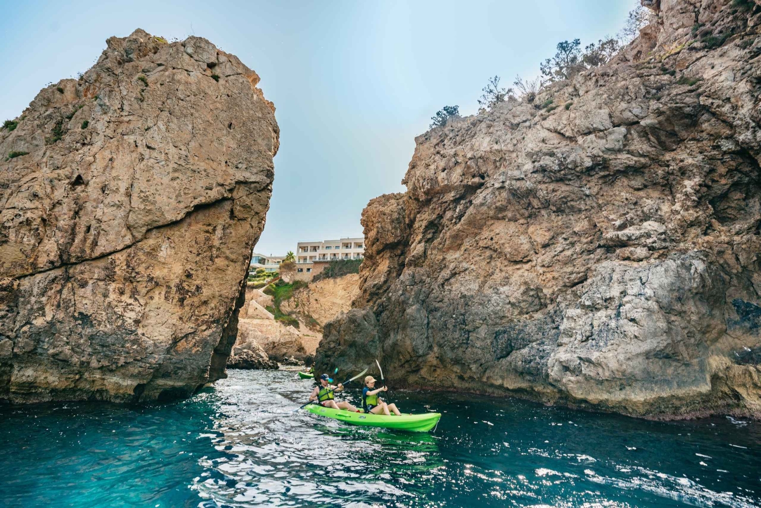Santa Ponsa: Tour della riserva marina in kayak