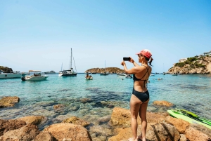 Santa Ponsa: Tour della riserva marina in kayak