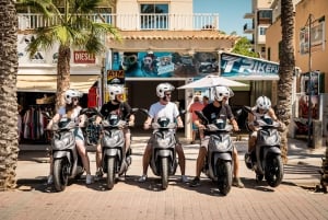 Passeio de scooter em Mallorca