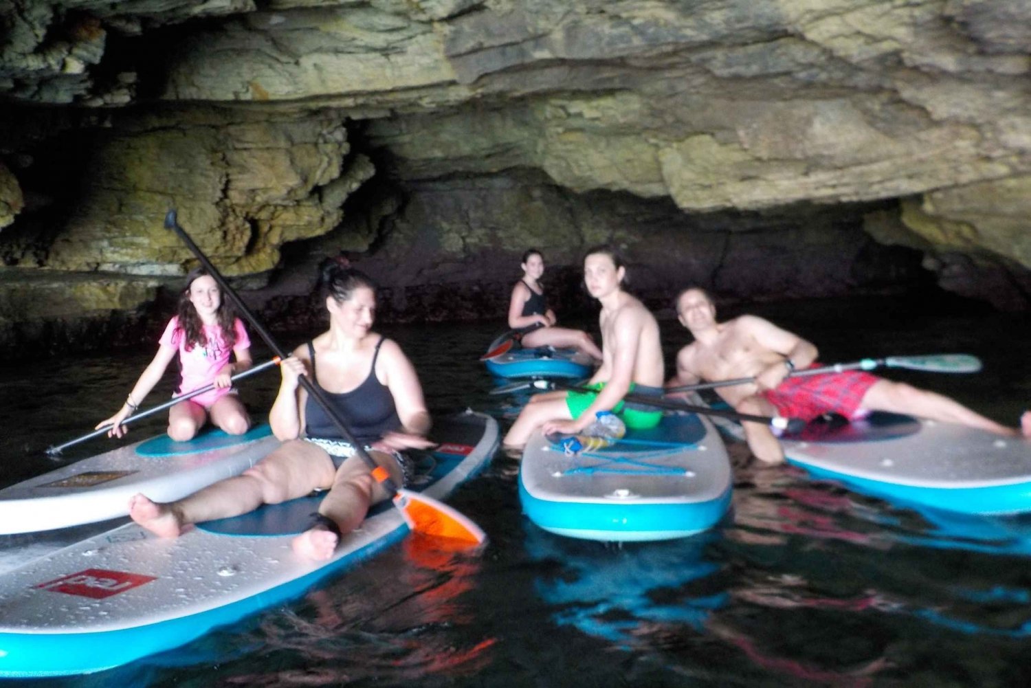 Paddleboarding Tour to Cueva Verde sea cave